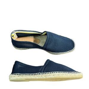 Castaner Pablo Men's Navy Mesh Espadrilles Made In Spain Luxury EU 43 US 10